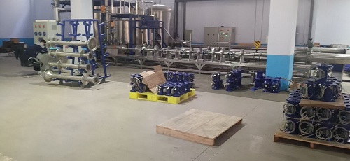 超聲波水表生產現場